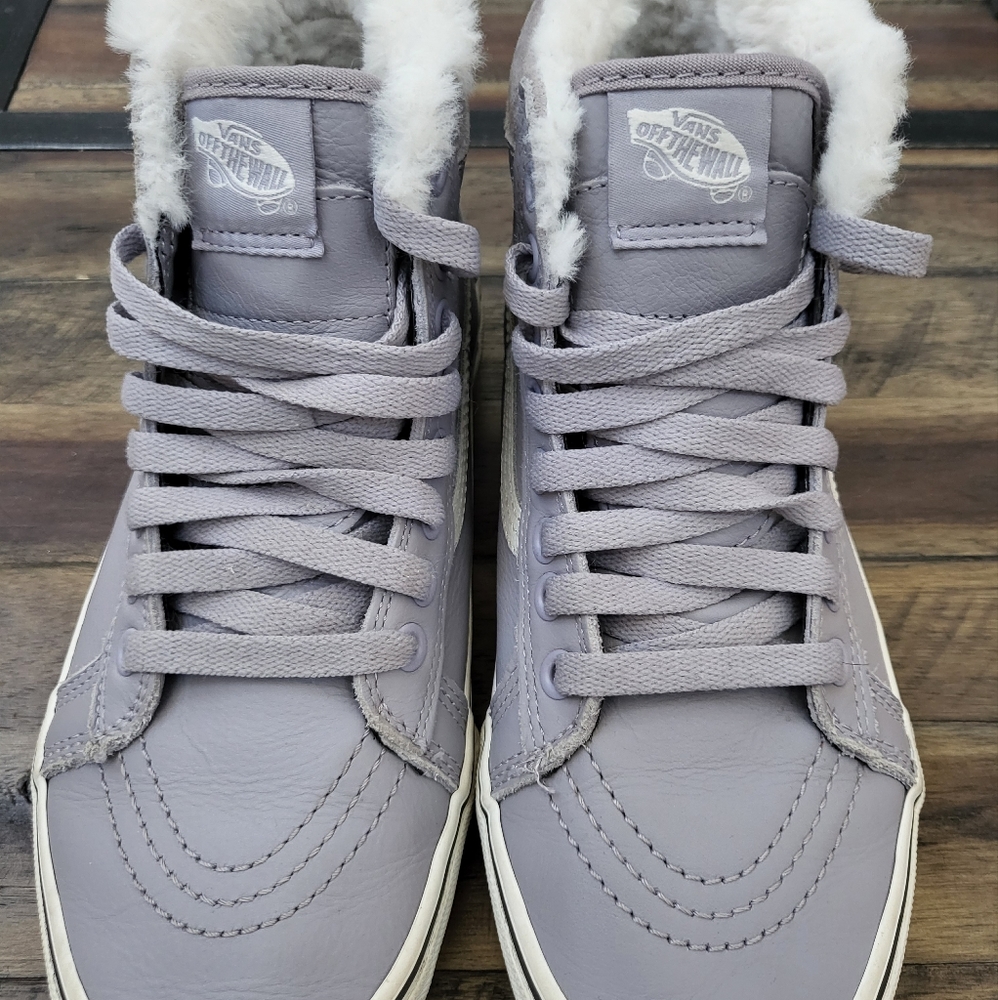 Vans Sk8 hi sherpa, 7.5, lilac